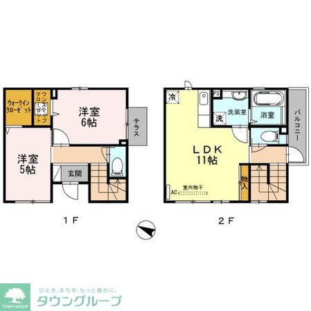 ソシア Iの物件間取画像